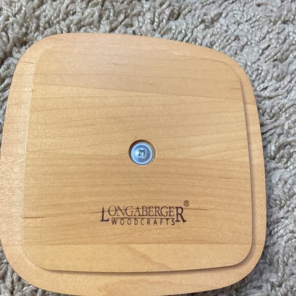 Longaberger Christmas 2000 Edition Let It Snow Mini Basket Potpourri Holder - Picture 5 of 8